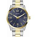 Guess Guess Sport Easton GW0965G4  GW0965G4 кварцевые мужские часы  синий циферблат, браслет нержавеющая сталь с ip-покрытием — вид спереди