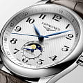 Longines Longines Master Collection L2.909.4.78.3 master collection швейцарские мужские часы на браслете кожаный боковой вид