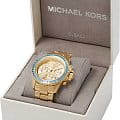 Michael Kors Michael Kors Everest MK7210 кварцевые женские часы часы крупный план розовый циферблата