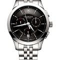 Victorinox Victorinox Alliance Chronograph 241745  241745 кварцевые мужские часы  черный циферблат, браслет нержавеющая сталь — вид спереди