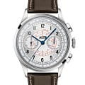 Tissot Tissot Telemeter T142.462.16.032.00  T1424621603200 механические мужские часы  серебристый циферблат, браслет кожаный — вид спереди