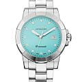 Epos Epos Ladies Diamonds 8001.700.20.89.30  8001.700.20.89.30 кварцевые женские часы бирюзовый циферблат, браслет нержавеющая сталь — вид спереди