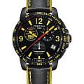 Certina Certina DS Podium Chronograph Lap Timer C034.453.36.057.10  C0344533605710 кварцевые мужские часы черный циферблат, браслет кожаный — вид спереди