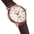 Seiko Seiko Presage SRP852J1, presage япония женские часы на браслете кожаный боковой вид