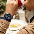 Casio Casio G-Shock GST-B400BD-1A2, g-shock япония женские часы на браслете сталь с ip покрытием боковой вид