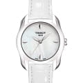 Tissot Tissot T-Trend T-Wave T023.210.16.111.00 T Wave T0232101611100 кварцевые женские часы  перламутровый циферблат, браслет кожаный — вид спереди