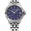 Raymond Weil Raymond Weil Tango 5960-ST-50161  5960-ST-50161 кварцевые женские часы  фиолетовый циферблат, браслет нержавеющая сталь — вид спереди