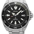 Seiko Seiko Prospex SRPF03K1  SRPF03K1 механические мужские часы черный циферблат, браслет нержавеющая сталь — вид спереди