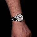 Swiss Military by Chrono Swiss Military by Chrono Сверхточные SM30200.05 мужские часы серебристый циферблат на запястье