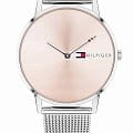 Tommy Hilfiger Tommy Hilfiger Sport 1781970  1781970 кварцевые женские часы бежевый циферблат, браслет нержавеющая сталь — вид спереди