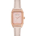 Anne Klein Anne Klein Leather 3968RGBH  3968RGBH кварцевые женские часы бежевый циферблат, браслет кожаный — вид спереди