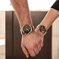 Fossil Fossil Gift Set BQ2400SET,  сша  на браслете нержавеющая сталь с ip-покрытием боковой вид