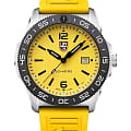 Luminox Luminox Pacific Diver XS.3125  XS.3125 кварцевые мужские часы желтый циферблат, браслет каучук — вид спереди