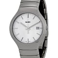 Rado Rado True R27654122  R27654122 кварцевые мужские часы белый циферблат, браслет высокотехнологичная плазменная керамика — вид спереди