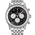 Breitling Breitling Navitimer B01 Chronograph 46 AB0127211B1A1  AB0127211B1A1 механические мужские часы  циферблат, браслет нержавеющая сталь — вид спереди