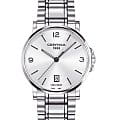 Certina Certina DS Caimano C017.410.11.037.00 DS Caimano C0174101103700 кварцевые мужские часы серебристый циферблат, браслет нержавеющая сталь — вид спереди