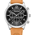 Timberland Timberland Managate TDWGF0042102  TDWGF0042102 кварцевые мужские часы  черный циферблат, браслет кожаный — вид спереди