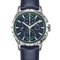 Hamilton Hamilton Broadway Day Date Auto Chrono H43516641  H43516641 механические мужские часы  циферблат, браслет кожаный — вид спереди