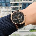 Orient Orient Sun & Moon RA-AK0309B мужские часы черный циферблат на запястье