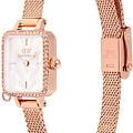Оригинальные часы Daniel Wellington Daniel Wellington Quadro Mini Crystal Zodiac Melrose DW00100751 кварцевые калибр механизма  общий вид
