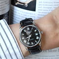 Longines Longines Master Collection L2.893.4.51.7 мужские часы черный циферблат на запястье