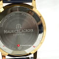 Maurice Lacroix Maurice Lacroix Eliros Chronograph EL1098-PVP01-411-1 кварцевые мужские часы часы крупный план синий циферблата