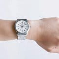 Seiko Seiko 5 Regular SNKP09K1S, 5 regular япония мужские часы на браслете нержавеющая сталь боковой вид