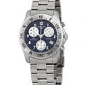 Certina Certina DS Nautic C542.7118.42.52  C54271184252 кварцевые мужские часы синий циферблат, браслет нержавеющая сталь — вид спереди