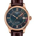 Tissot Tissot Le Locle Powermatic 80 Lady T006.407.36.388.00 Le Locle Automatic T0064073638800 механические женские часы перламутровый циферблат, браслет кожаный — вид спереди