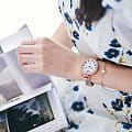 Casio Casio Sheen SHE-3067PG-7A , наручные женские часы фото под углом