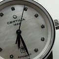 Certina Certina DS Podium Lady Automatic 29mm C001.007.11.116.00 механические женские часы часы, крупный план перламутровый циферблат