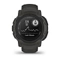Garmin Garmin Instinct 2 Graphite 010-02626-00 электронные мужские часы часы крупный план  циферблата