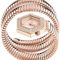 Philipp Plein Philipp Plein Snake Hexagon PWZAA0523,  германия женские часы на браслете нержавеющая сталь с ip-покрытием боковой вид