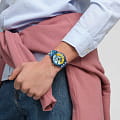 Swatch Swatch New Gent SUOZ365 кварцевые мужские часы часы крупный план  циферблата