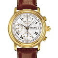 Tissot Tissot Bridgeport Automatic Valjoux 18K Gold T71.3.435.33 Bridgeport T71343533 механические мужские часы  белый циферблат, браслет кожаный — вид спереди