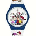 Swatch Swatch New Gent Biosourced SO29Z107  SO29Z107 кварцевые женские часы  белый циферблат, браслет силикон — вид спереди