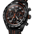 TAG Heuer TAG Heuer Carrera X Porsche Orange Racing CBN2A1M.FC6526  наручные мужские часы фото под углом.