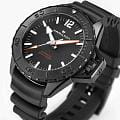 Hamilton Hamilton Khaki Navy Frogman Auto H77855330 khaki navy швейцарские мужские часы на браслете каучук боковой вид