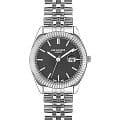 Lee Cooper Lee Cooper LC07326.350  LC07326.350 кварцевые женские часы  черный циферблат, браслет нержавеющая сталь — вид спереди