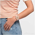 Swatch Swatch New Gent SUOT700 женские часы розовый циферблат на запястье