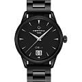 Certina Certina DS-1 Big Date Powermatic 80 C029.426.33.051.00  C0294263305100 механические мужские часы черный циферблат, браслет нержавеющая сталь с pvd-покрытием — вид спереди