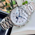 Longines Longines Master Collection L2.673.4.78.6 кварцевые мужские часы часы крупный план серебристый циферблата