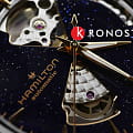 Hamilton Hamilton Jazzmaster Open Heart Auto H32215142 женские часы синий циферблат на запястье