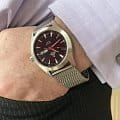 Swiss Military by Chrono Swiss Military by Chrono Day Date SMP36040.01  — задняя крышка сталь корпуса швейцарские часы