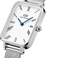 Daniel Wellington Daniel Wellington Quadro Roman Numerals Sterling DW00100690 , наручные женские часы фото под углом