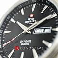 Swiss Military by Chrono Swiss Military by Chrono Day Date SMP36040.01 кварцевые мужские часы часы, крупный план черный циферблат