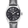 TAG Heuer TAG Heuer Carrera Lady WBK1313.FC8260  WBK1313.FC8260 кварцевые женские часы серый циферблат, браслет кожаный — вид спереди