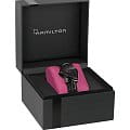 Hamilton Hamilton Ventura Poggytheman H89421731 кварцевые мужские часы часы, крупный план черный циферблат
