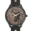  Versus Versace VSPVQ0620  VSPVQ0620 кварцевые женские часы черный циферблат, браслет кожаный — вид спереди