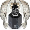 Philipp Plein Philipp Plein The Skull PWOAA0122 мужские часы черный циферблат на запястье